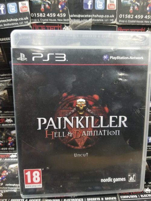 Painkiller Hell Damnation Sony PS3 Video Game ACE TECH